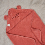 Personalised Pumpkin Small Hooded Towel