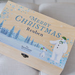 Personalised The Snowman™ and Snowdog Christmas Eve Box FSC®