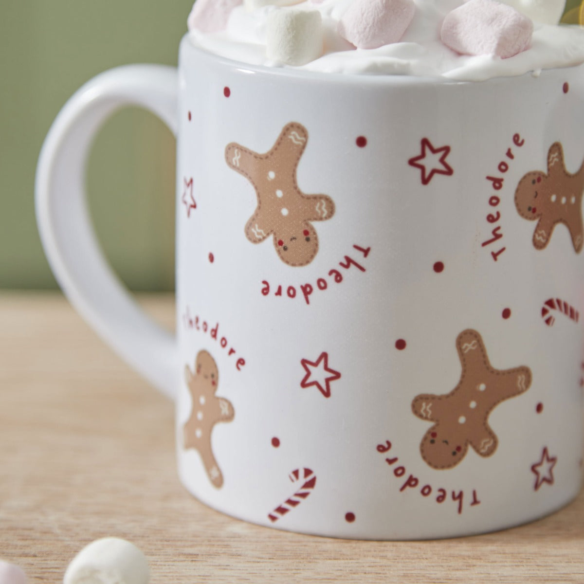 Personalised Gingerbread Mini Children's Mug