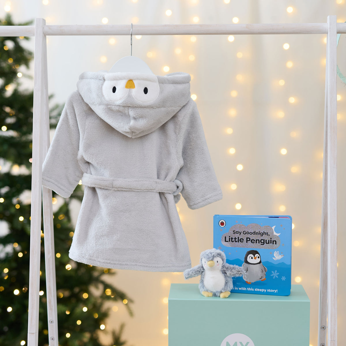 Personalised Goodnight Penguin Christmas Gift Set