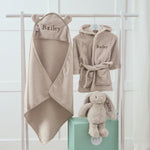 Personalised Oatmeal Splash, Snuggle & Cuddle Gift Set