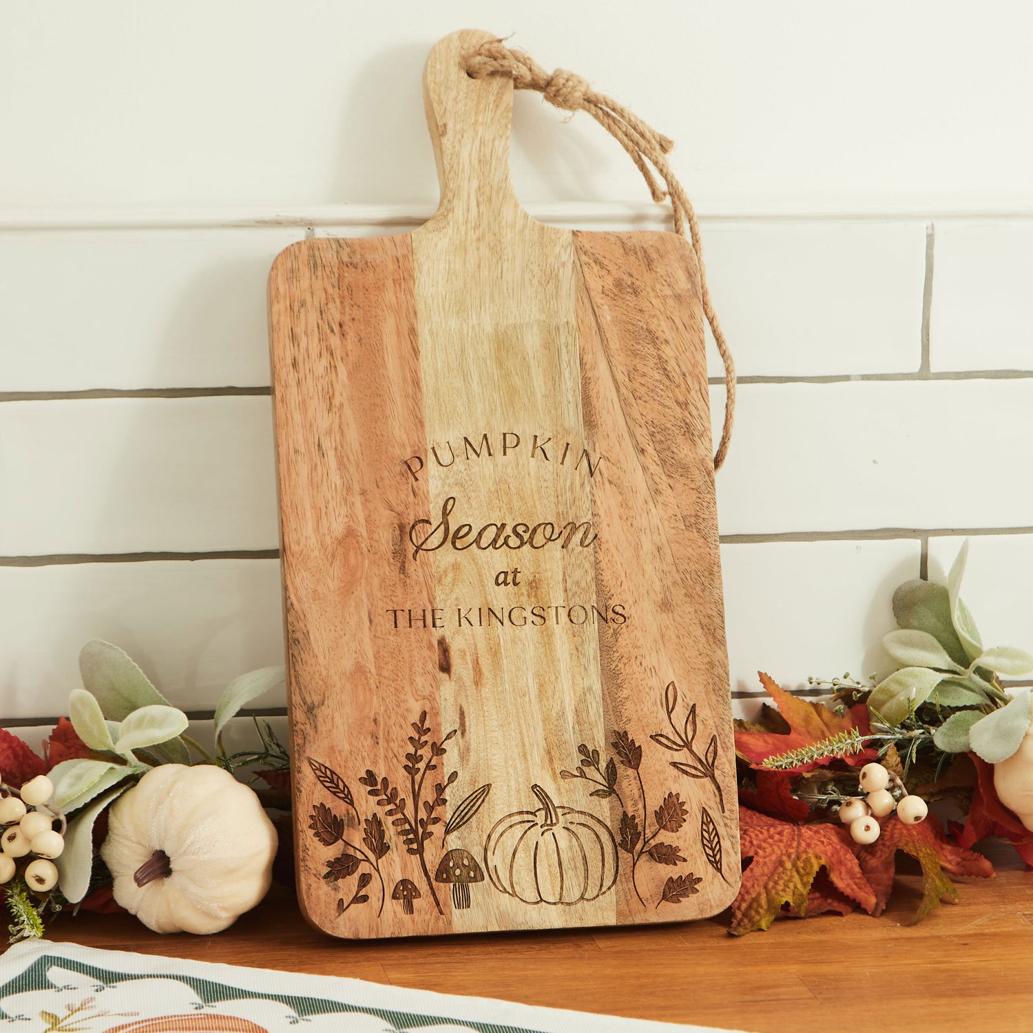 Personalised Autumn Pumpkin Season Paddle Board