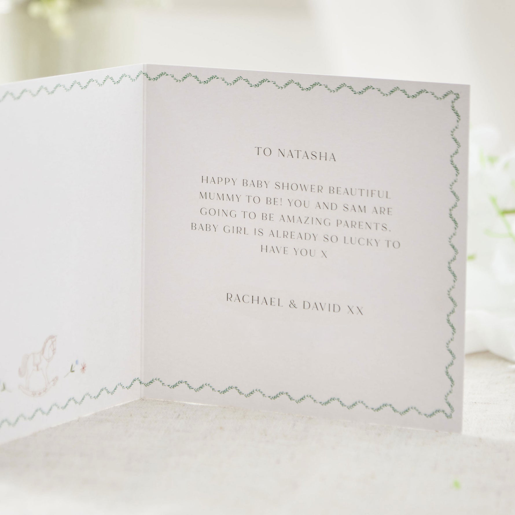 Personalised Mummy-To-Be Greeting Card by Made Yours