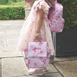 Personalised Bow Grab Handle Lunchbag