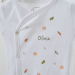 Personalised Thanksgiving Wrap Sleepsuit and Hat Set