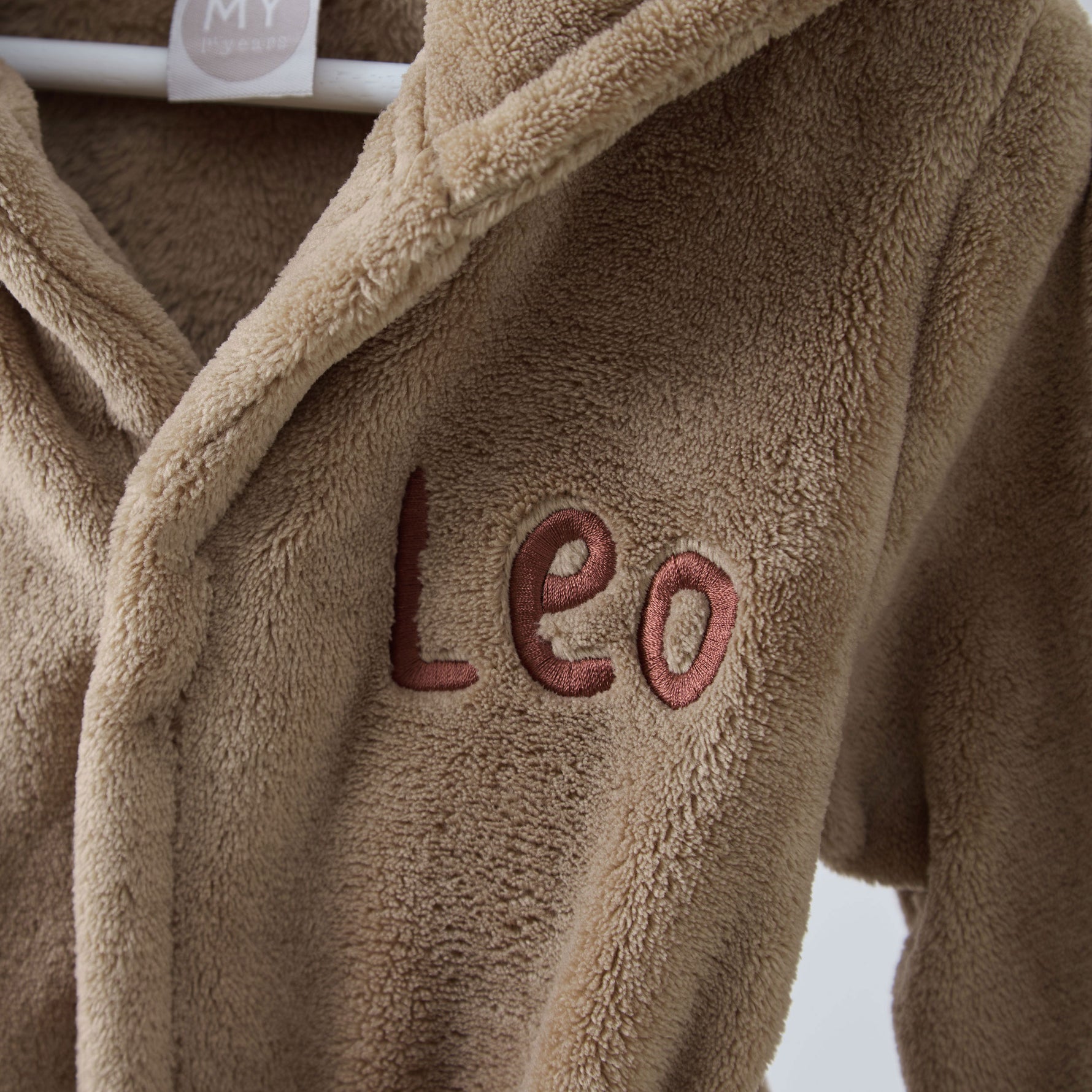 Personalised Lion Fleece Robe