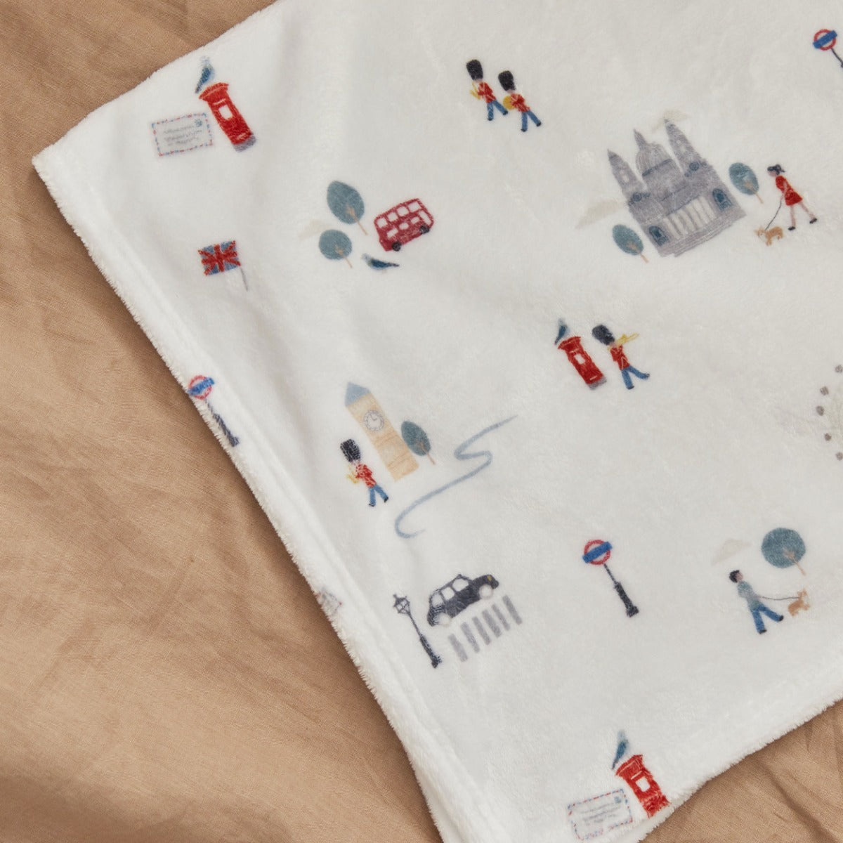 Personalized London Fleece Blanket