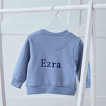 Personalised Blue Sweater