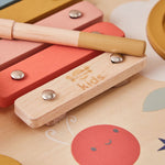 Personalised Just Bee Kids Colourful Wooden Music Table Toy