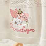 Personalized Flower Fairies™ Ivory Knitted Shawl