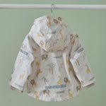 Personalised Neutral Safari Raincoat