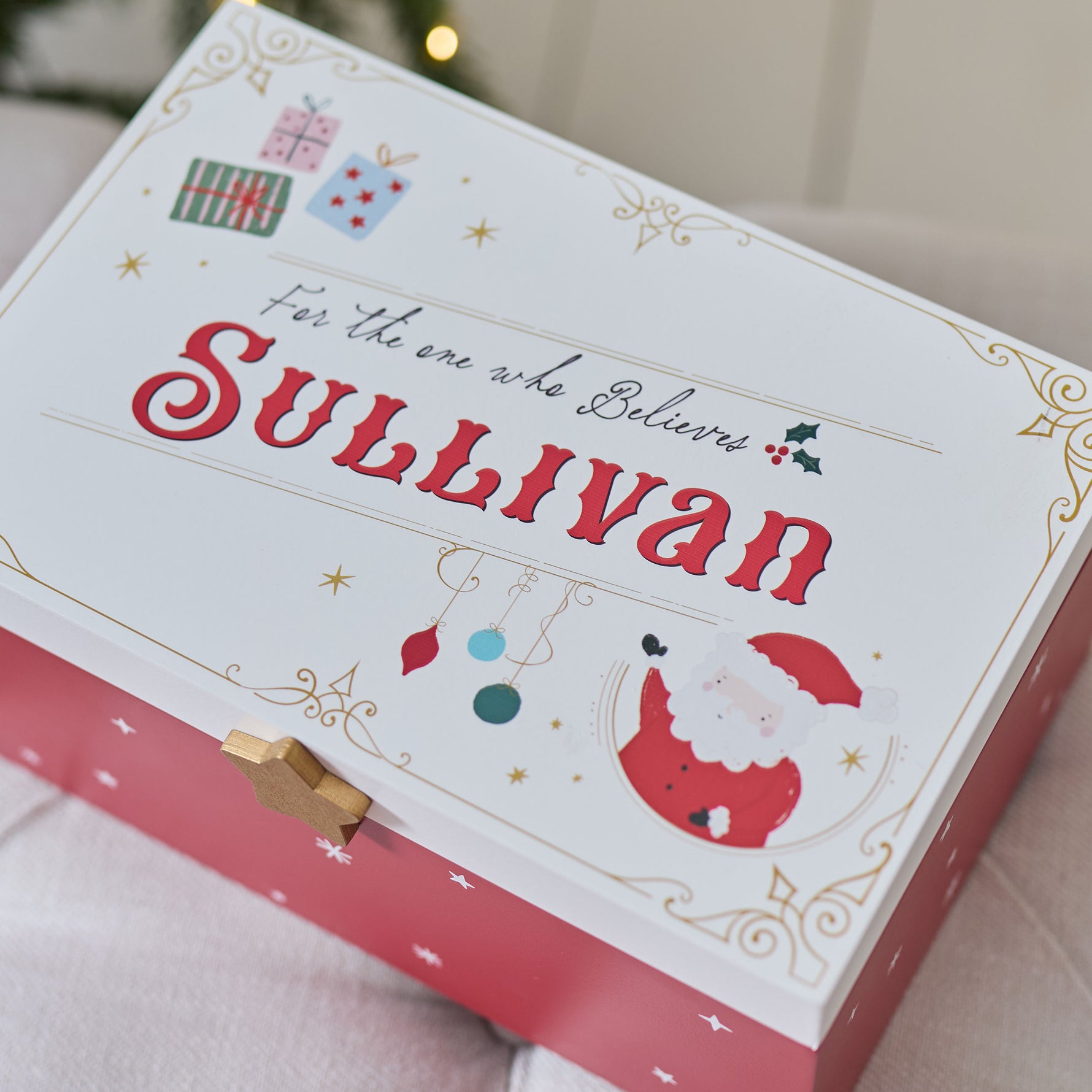 Personalised Little Believer Christmas Eve Box FSC®