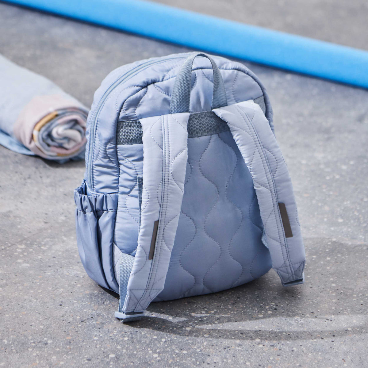 My Kids Personalised Swim Quilted Medium Backpack