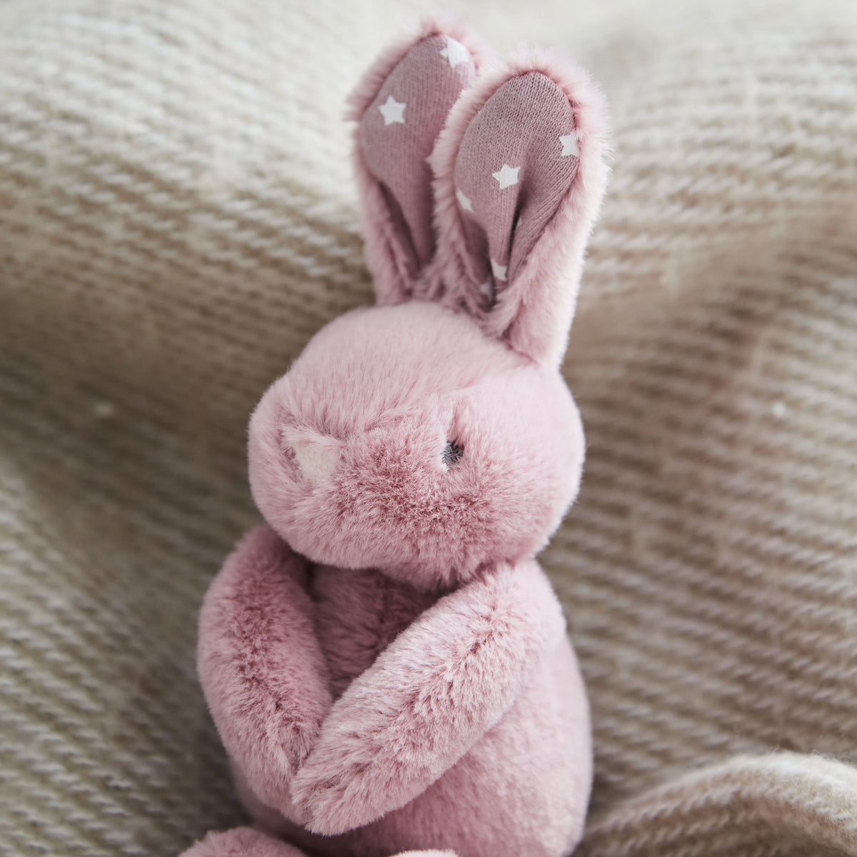 Mini Mauve Bunny Soft Toy