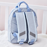 Personalised Daisy Blue Cord Mini Backpack