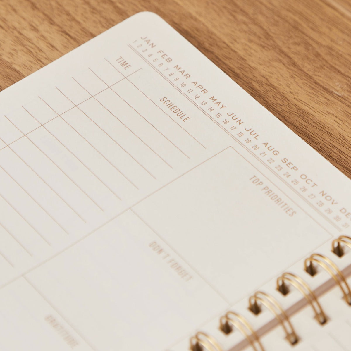 Personalised Plans Undated Daily Planner