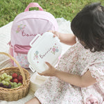 Personalised Cottage Ditsy Floral Print Lunchbox