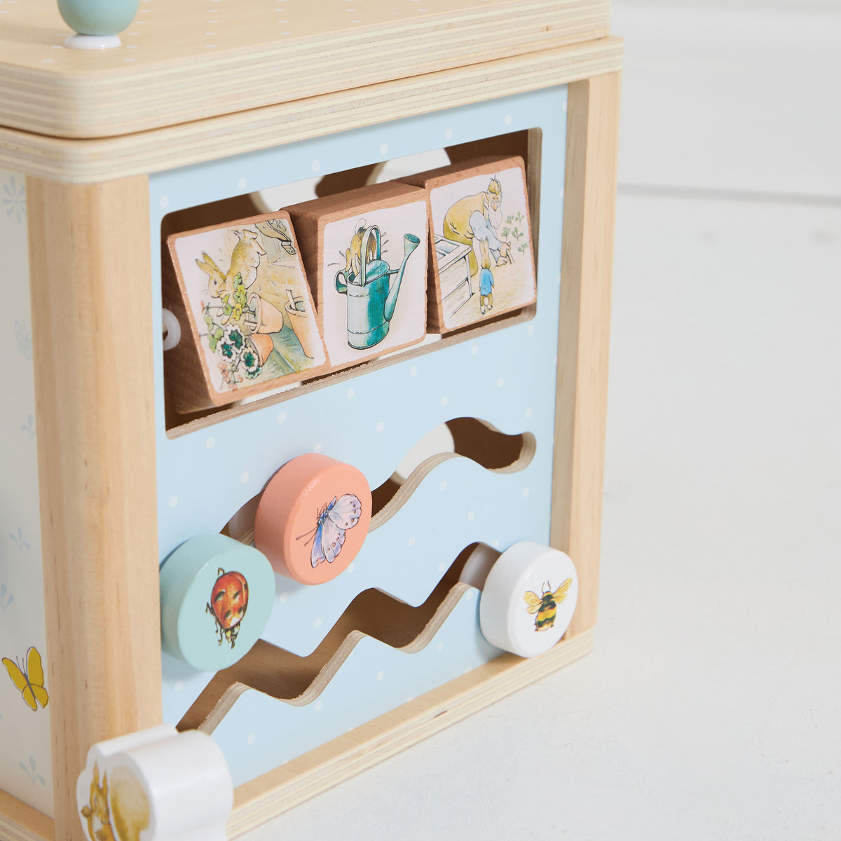 Personalised Peter Rabbit™ Activity Cube FSC®