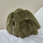 Personalised Spruce Green Bunny Soft Toy - Embroidered