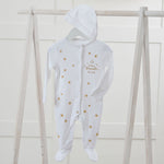 Personalised Diwali Gold Star Sleepsuit