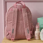 Personalised Cherries Large Pink Cord Backpack