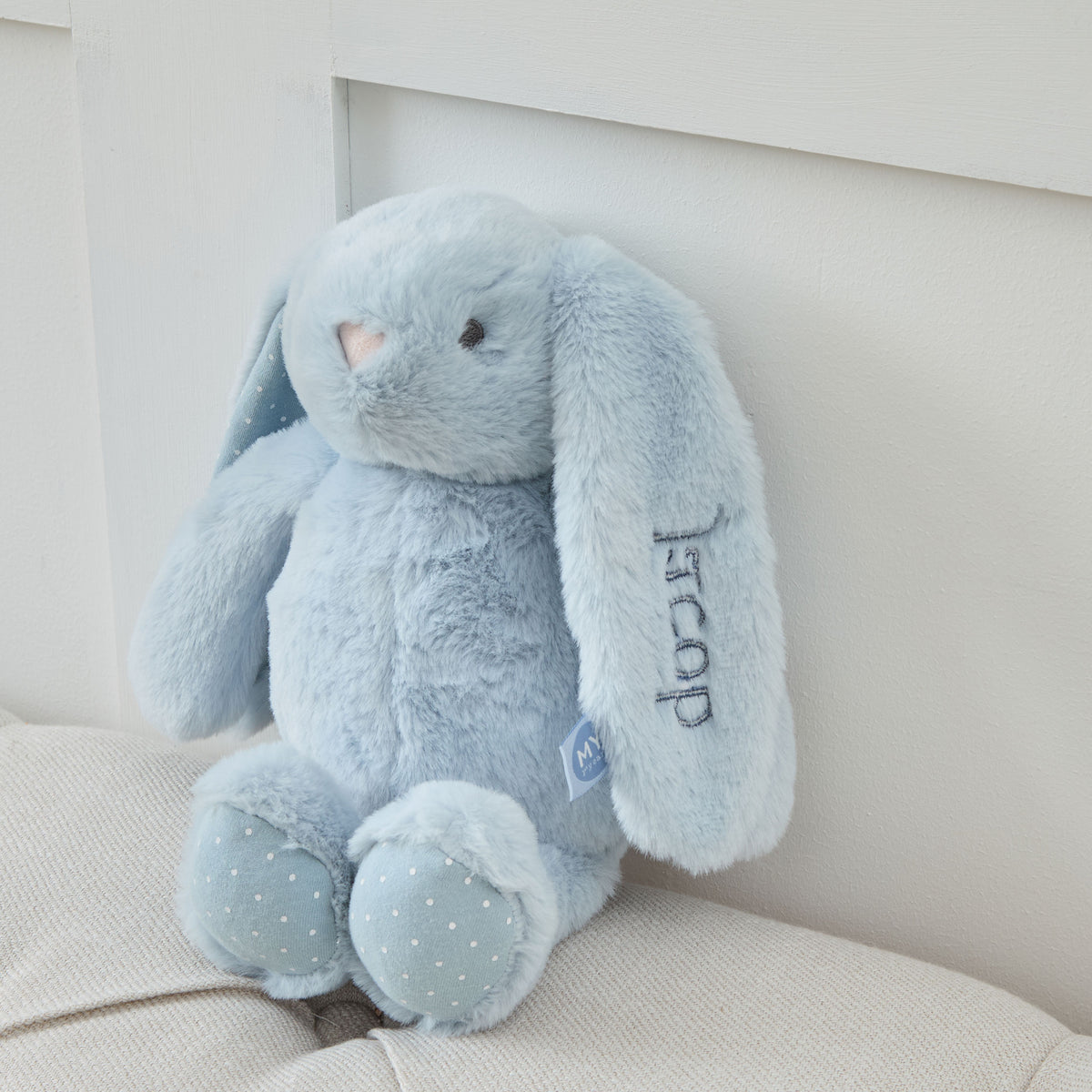 Personalised Blue Bedtime Cuddle Set