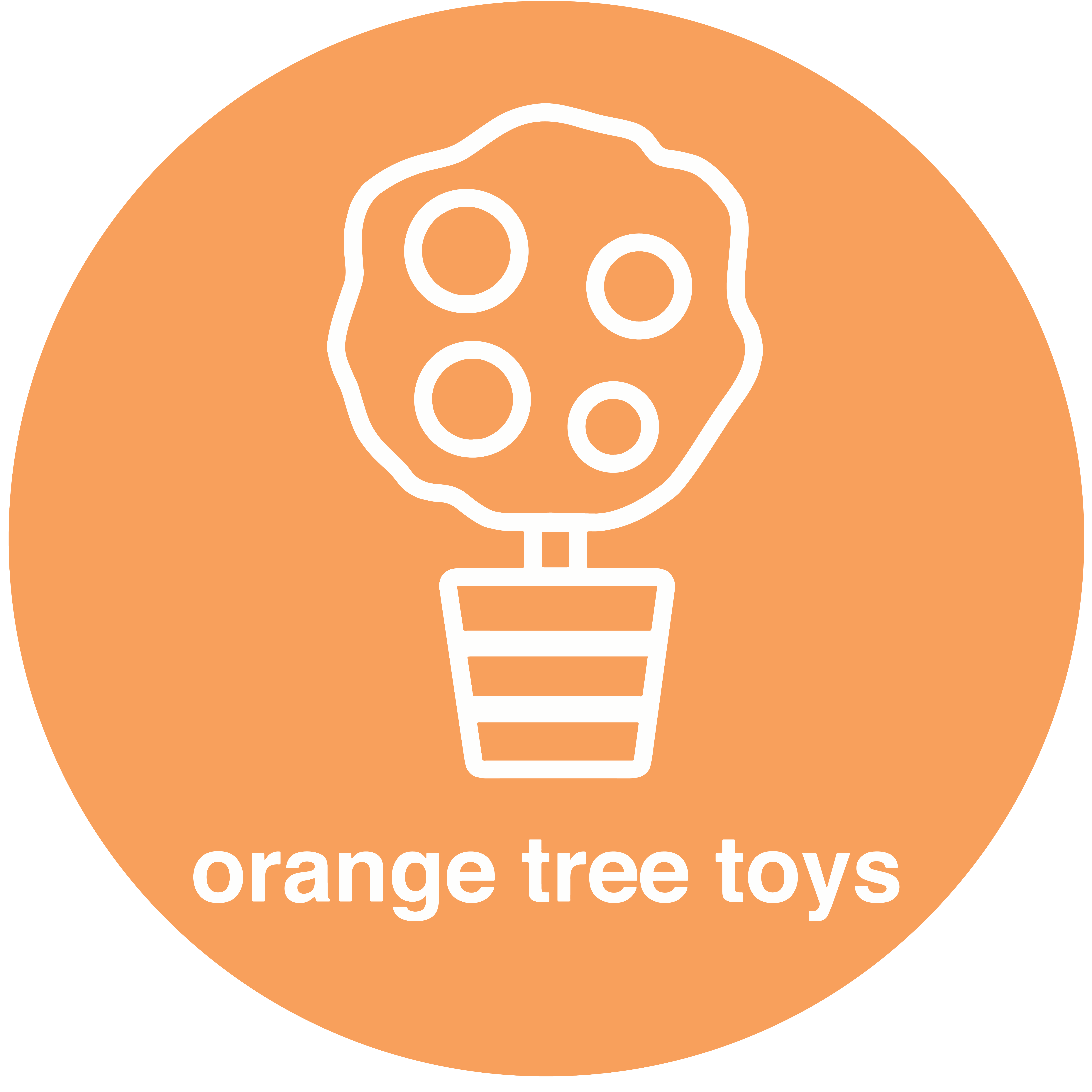 Personalised Orange Tree Toys Dinosaur Wooden Puzzle