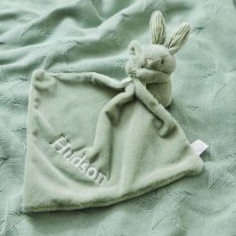 Beau Bunny Sage Green Comforter Toy