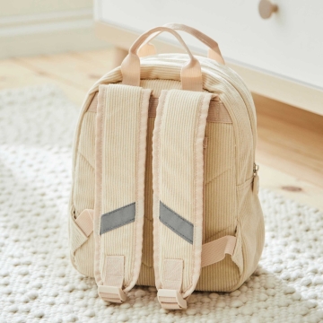 Personalised Mini Ecru Cord Build-a-Backpack