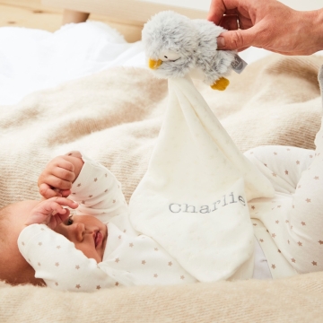 Personalized Penguin Comforter