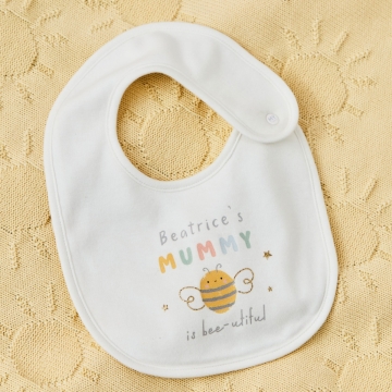 Personalised Bee-Utiful Mother's Day Bib