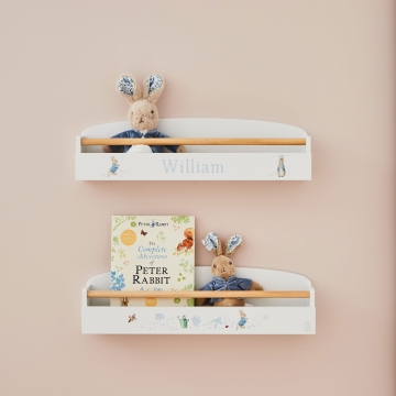 Personalised Peter Rabbit™ Shelves 