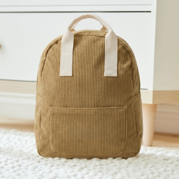 Personalised Mini Caramel Cord Build-a-Backpack