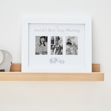 Personalised World&rsquo;s Best Triple Photo Frame