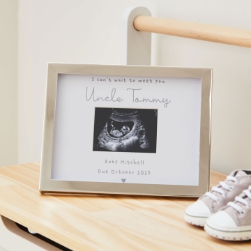 Personalised I Can&rsquo;t Wait to Meet You Photo Frame