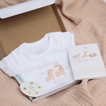 Personalised Born to be Loved Letterbox Gift Set
