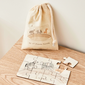 Personalised Born to be Loved Puzzle Set