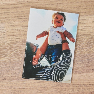 Personalised Happy Birthday Photo Card