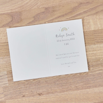 Personalised "I've Arrived" New Baby Photo Card