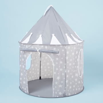 Personalised Grey Star Play Tent