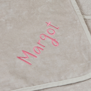 Personalised Hedgehog Hooded Towel