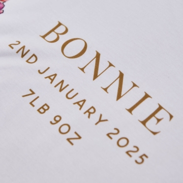 Personalised Flower Fairies™ Wreath Jersey Blanket
