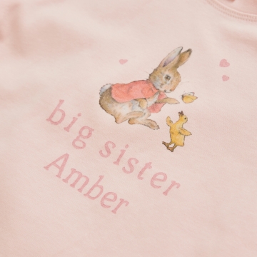 Personalised Big Sister Flopsy™ Bunny T-Shirt