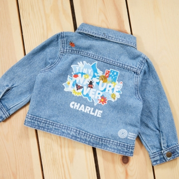 Personalised Natural History Museum™ Nature Lover Denim Jacket 