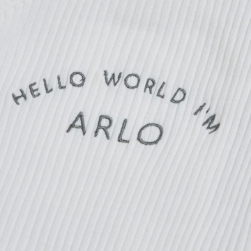 Personalised Hello World Home From The Hospital Baby Gift Set
