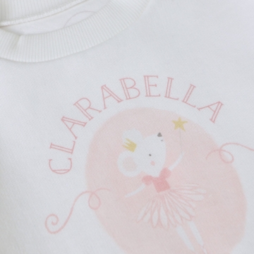 Personalised Twinkle Tales Ecru Sweater