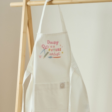 Personalised Kids Crafting Apron