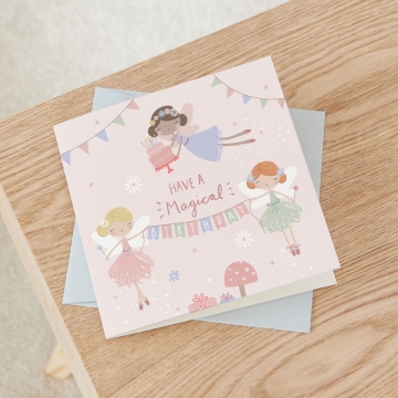 Personalised Fairy Birthday Card