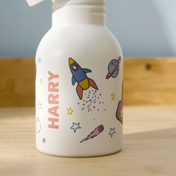 Personalised Natural History Museum™ Space Water Bottle