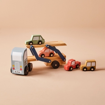 Personalised Just Bee Kids Transporter Lorry